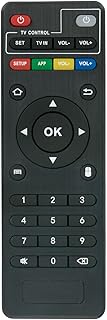 PerFascin Replace Learning Remote Control fit for MXQ PRO 4K Smart Android TV Box Media Player H96 P