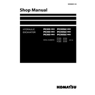 Komatsu PC300-8M2 PC300LC-8M2 PC350-8M2 PC350LC-8M2 PC360-8M2 PC360LC-8M2 Excavator Repair Workshop 