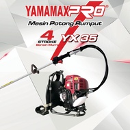 Mesin Potong Rumput 4 tak YX-35 Yamamax Mesin Potong Rumput Gendong Bensin Murni