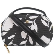 Kate Spade x TARGET 雙面印花黑白迷你肩背包，尺寸 1723，近全新。二手。