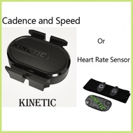 KINETIC Bike Heart Rate Sensor Bluetooth ANT+ Dual Mode Sensor Outdoor Bicycle Heart Monitor Chest Strap Compatible With Magene Garmin iGPSPORT XOSS Bryton Speedmeter