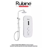 RUBINE RWH-2388 INSTANT WATER HEATER WITH RAIN SHOWER