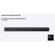 SONY 2ch Bluetooth® Bar Bunyi Tunggal 💬 2ch Single Soundbar | HT-S100F