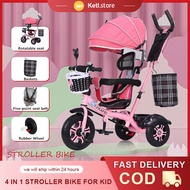 4 in 1 children bike kids bike Trolley Bike stroller bike for baby girl sale kids bicycle baby bike 