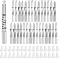 30 Pek Kunci Penutup Skrin Tingkap 5/32" x 1-1/2", Pin Penahan Penutup untuk Skrin Tingkap Aluminium