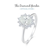 10K Gold Oval Shape Lab Grown Diamond Ring