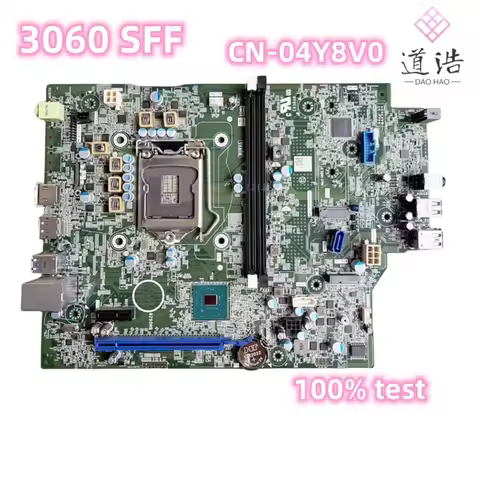 For Dell Optiplex 3060 SFF Motherboard 04Y8V0 4Y8V0 LGA 1151 DDR4 Mainboard 100% Tested Fully Work