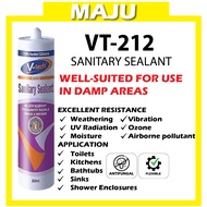 【Ready Stock】VT-212 Sanitary Sealant |Silikon | 硅胶 | Seal shower enclosures, bathtubs, sinks