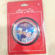 macau dice 3D magnet