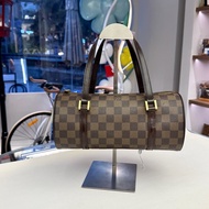 Lv路易威登 棋盤格巴比龍 圓筒包 經典手提包 尺寸：27*13 附件：無