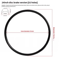 Bicycle Rim Double Layer 24/26 Inch 27.5/29 Inch Mountain Bike Rim 28/32 Hole 36 Hole Disc V-Brake R