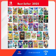 Tinzshop Best Seller Game Set 2025 :  รวมเกม Nintendo Switch ชุดขายดี ปี 2025 เกมนินเทนโด้ ขายดี เลื