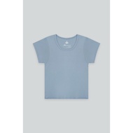 Penny U-neck T-shirt (Sky blue)