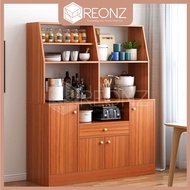 REONZ TYPE A Modern Storage Kitchen Cabinet Living Room Cupboard Home Kitchen Cabinet Integrated Shelf dapur kabinet