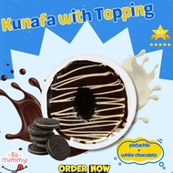 Special Edition Kunafa Plate – Oreo White Chocolate Drizzle | Best Seller