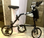 nanoo bike 14吋摺合單車（單餅8速）