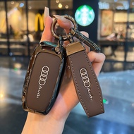 [READY STOCK]Zinc Alloy Car Key Case Cover for Audi A1 A4 A6 A3 8p S7 R8 Rs3 Q2 Q3 Q5 High-quality l