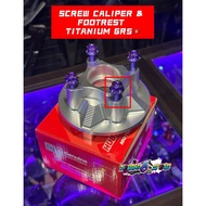 SCREW STAINLESS STEEL FOOTREST & SPOCKET SKRU TITANIUM GR5 SCREW VIETNAM SALAYA SPOCKET COVER WASHER