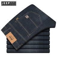 1941 Men's Straight Jeans Jeep Spirit Estd Formal Stretch Pants