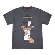 Imogen Grey T-shirt - Distressed Thanksinsomnia