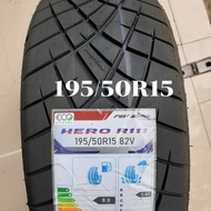 Hero รุ่น R111 แก้มดำ ยางรถยนต์ ขอบ15 ขนาด 195/50r15 และ 195/55r15 ปี 2024