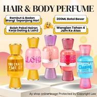 2in1 200ML Hair & Body Perfume for Women Lasts 4+ Hours Daily Use Hair & Body Fragrance Oil Every Da