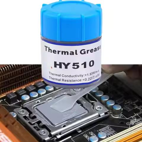 HY510 Silicone Thermal Paste Heat Transfer CPU GPU Chipset silicone thermal grease Cooling Cream Com