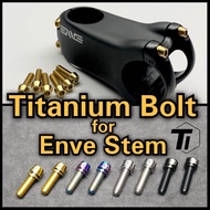 Titanium Bolt for Enve Carbon Stem MTB &amp; Road Aero stem  Titanium Screw Bicycle MTB Grade 5 Singapore