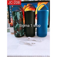 WIRELESS SPEAKER JC 208 BLUETOOTH AUX SPEAKER PORTABLE SPEAKER