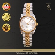 [READY STOCK] Seiko Mods NH35 Datejust Two Tone - White & Gold Roman Dial
