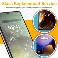 Glass Replacement For SAMSUNG S25 S24 S23 S22 S21 S10 S10E S20 FE PLUS ULTRA Service Tukar Broken Sk