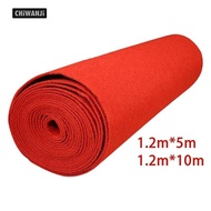[CHiWANji] Red Carpet Aisle Runner Sturdy 1.2M Wide for Baby Shower Exhibition Ceremony 1.2mx5m