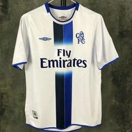 Chelsea jersey from the 2003-05 season, retro short-sleeved football jersey, Drogba, Lampard, Terry,