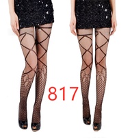 ถุงน่องตาข่ายสีดำ ถุงน่องเซ็กซี่Fashion stockings Sexy Fishnet Stockings Mesh Stocking Sexy Pantyhos