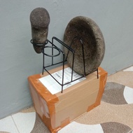 Mortar and cutting board rack