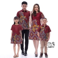 BAJU DRESS WANITA MODERN MODEL MOTIF BATIK LENGAN PENDEK SELUTUT PARTY