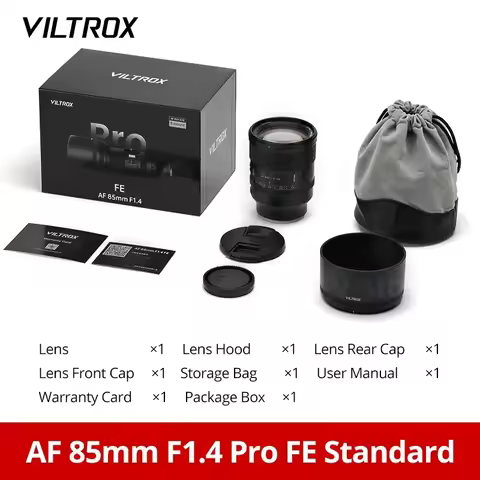VILTROX AF 85mm F1.4 Pro FE Lens Auto Focus Large Aperture Full Frame Mirrorless camera lens for Son