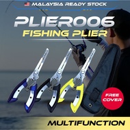 【MR.T】 16cm Playar Fishing Plier Pancing Playar Stainless Steel Scissor Line Cutter Alat Pancing Barang Mancing