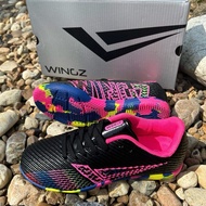 NFshoes รองเท้าฟุตซอล WINGZ (วิงส์) รุ่น WZ2010 ไซส์ 33-45 กีฬา Sport Futsal