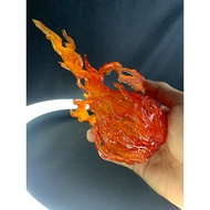 Effect fire ball for action figure