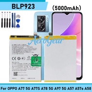 BLP923 For OPPO A77 5G A77S A78 5G A97 5G A57 A57s A58 5000mAh Battery