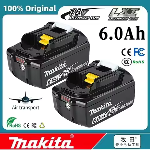 HOT !!!100%Original Makita 18V 5.0Ah 6Ah 9.0Ah Battery Power Tool Lithium ionMakita electric tool ba