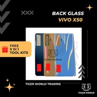 TigerWorld VIVO X50 Back glass/battery cover/battery housing/back cover battery housing