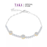 TAKA Jewellery Cresta Diamond Bracelet 18K