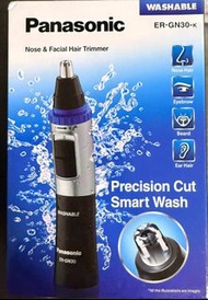 全新 有保用Panasonic鼻毛修剪器 可水洗 Nose & Facial Hair Trimmer ER-GN30-K