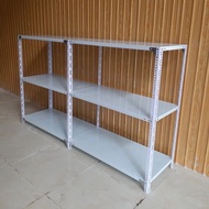 Kệ Sắt Đa Năng 2- 3 Tầng Dài 08m x Rộng 04 x Cao 06-08m V Lỗ Lắp Ghép Để Đồ