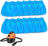 12 Pack VRC2 Cloth Filter Fit for Armor All AA155 AA256 AA255 2.5 Gallon Shop VAC Microlined, Compat