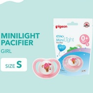 MERAH Pigeon Baby pacifier step 1 /Mini light pacifier S (0+ month) - Nice Pink
