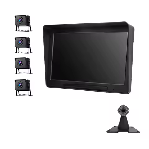 4CHs Android 8.1 2+32G Truck Dvr Fit 9-36V with Wifi Tracking Remote on Phone 4g Car Black Box DMS a