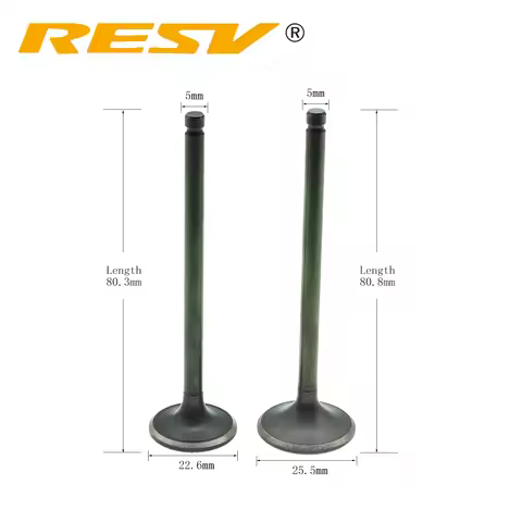 RESV for TVS STAR HLX125 HLX150 HLX 125 150 125CC 150CC Trak 150 Valve Intake Exhaust Stem Valve Oil